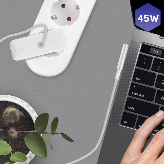 45W MagSafe Netzteil 1. Generation MacBook Air Magnetisch Weiß