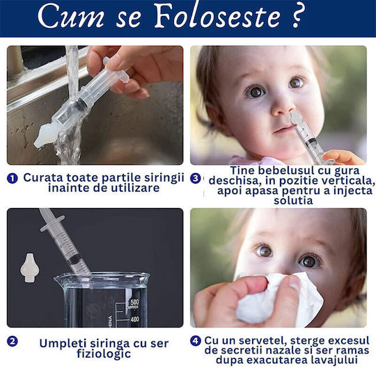 mediLOGIC Aspirator Nazal pentru Sugari și Copii 10ml