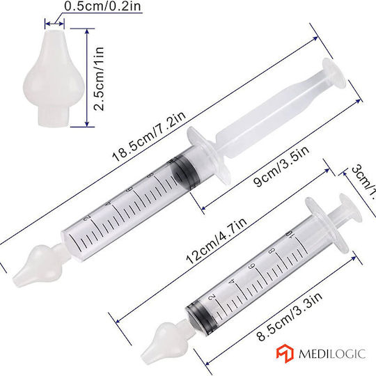 mediLOGIC Aspirator Nazal pentru Sugari și Copii 10ml