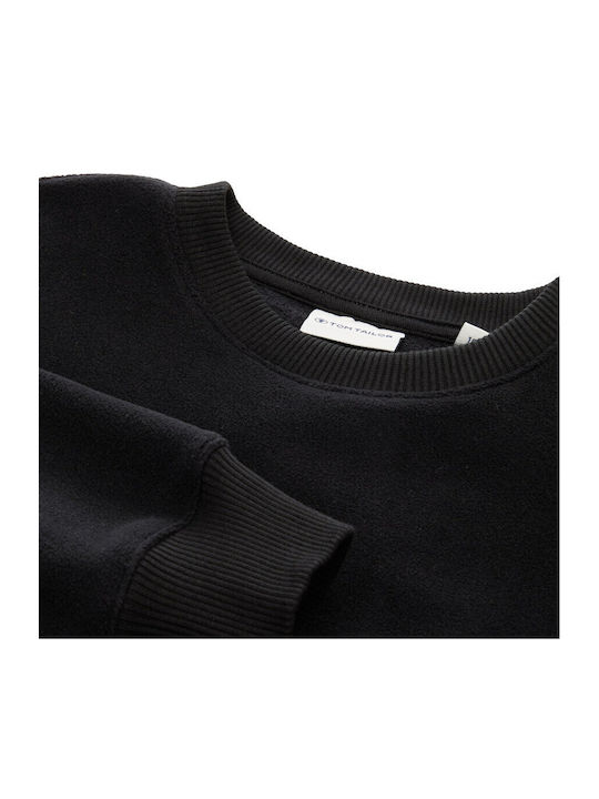 Fleece Παιδικό Φούτερ Μαύρο