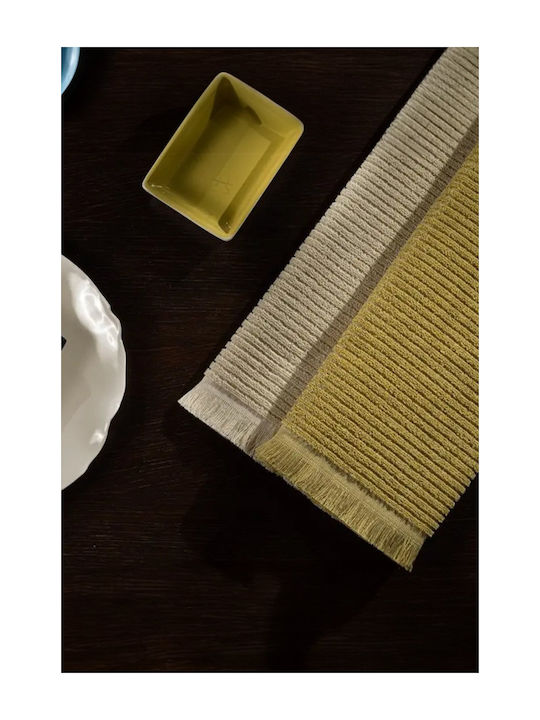 Guy Laroche Tissus Towel from 100% Cotton Olive 40x60cm 2pcs