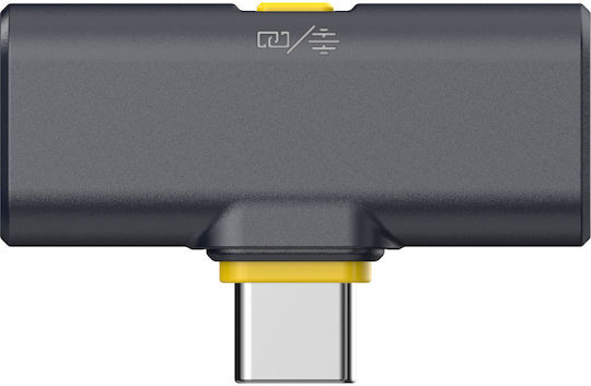 Hollyland Lark M2 USB-C Комплект Безжично Микрофон Πέτου, Clip On за Мобилен в Черен Цвят