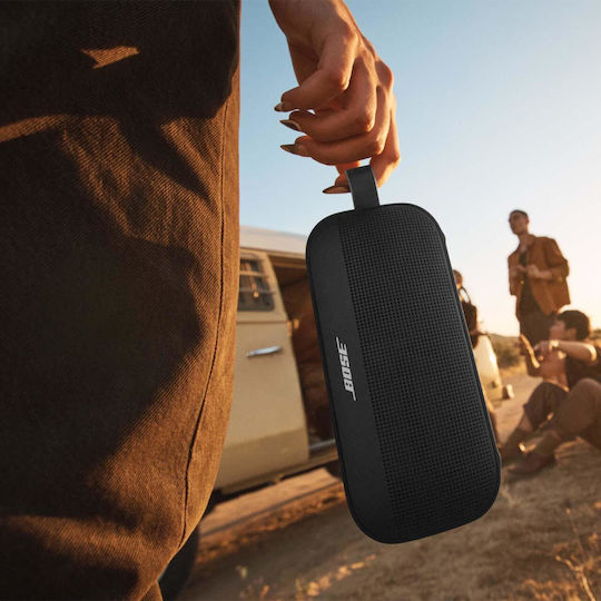 Bose SoundLink Flex (2nd Gen) Αδιάβροχο Ηχείο Bluetooth με Διάρκεια Μπαταρίας έως 12 ώρες Μαύρο