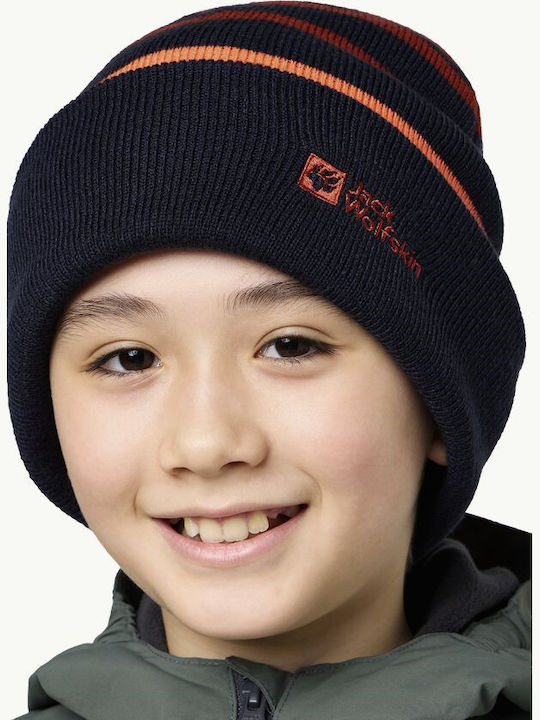 Kinder Mütze Gestrickt Mehrfarbig