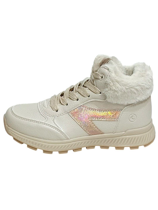 Safety Jogger Kids Booties Beige