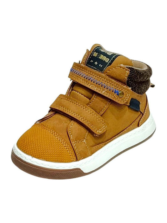 Ghete Copii cu Velcro Maro