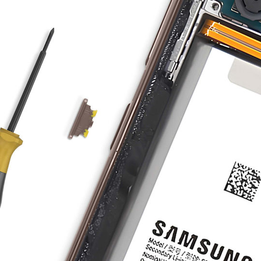 Бутон за захранване Samsung Galaxy A53 5G оригинален корал