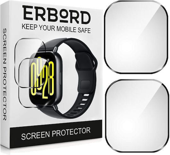 2x Υβριδικό Γυαλί Erbord Xiaomi Redmi Watch 5 Active