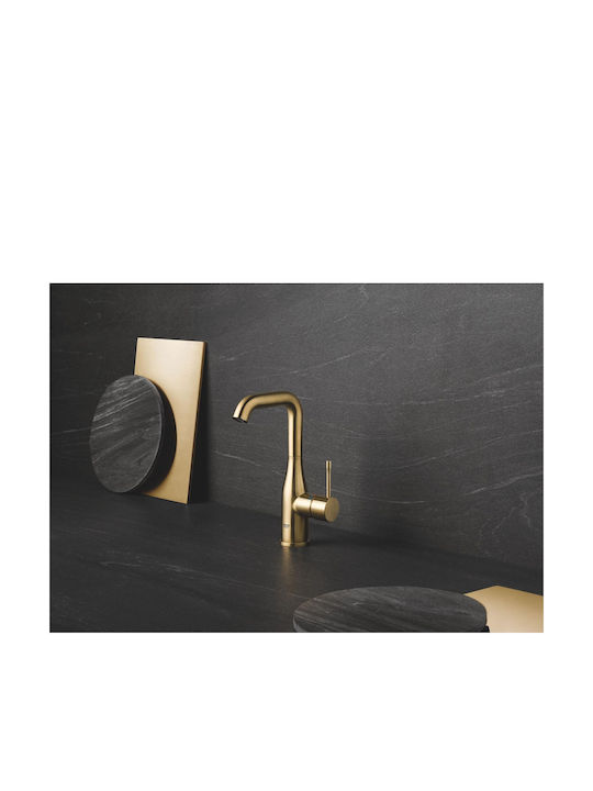 Grohe Essence Αναμεικτική Μπαταρία Νιπτήρα Ψηλή Χρυσή