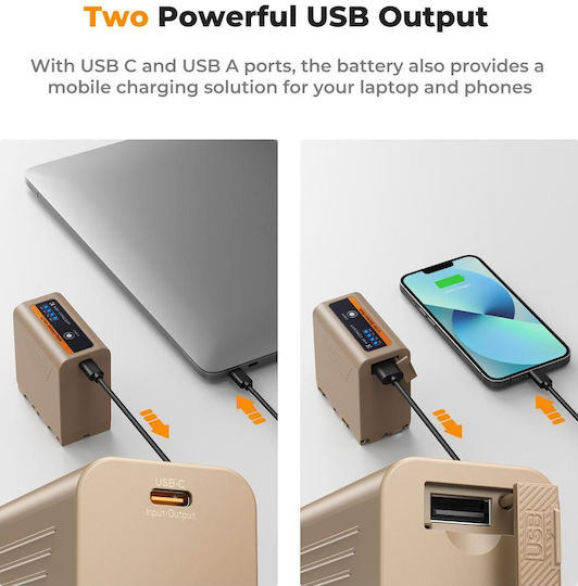 K&F Concept Battery Charger Compatible with Sony