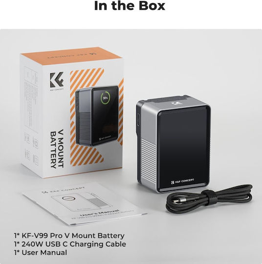 K&F Concept Alimentarea cu energie electrică