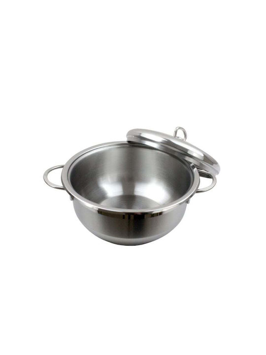 Elekom Deep Stainless Steel Pot 26cm