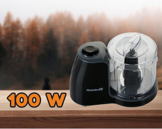 Hausberg Мултифункционална Машина 100W с Капацитет 500ml Черен