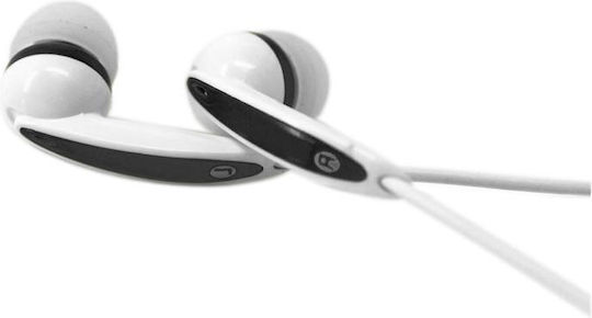 Hualipu Ακουστικά Ψείρες In Ear HP-2771 Λευκά
