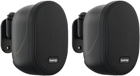 Apart Audio OVO3T Παθητικά Επιτοίχια Ηχεία (Ζεύγος) Μαύρα OVO3T