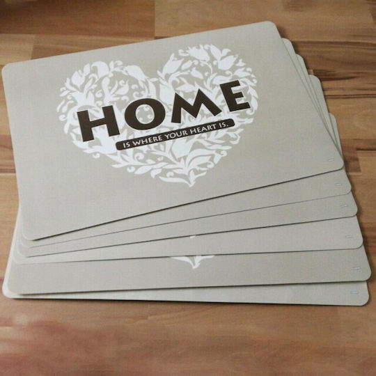 Plate Support Set Serving Meals Pufo Home Modell 4 Stücke 43 x 28 cm