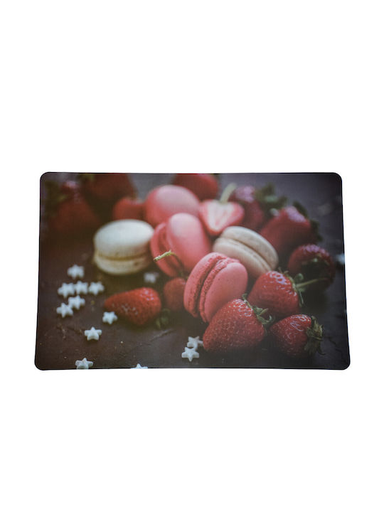 Macaron Time Plate Support Set Serving Meals 6 Pieces