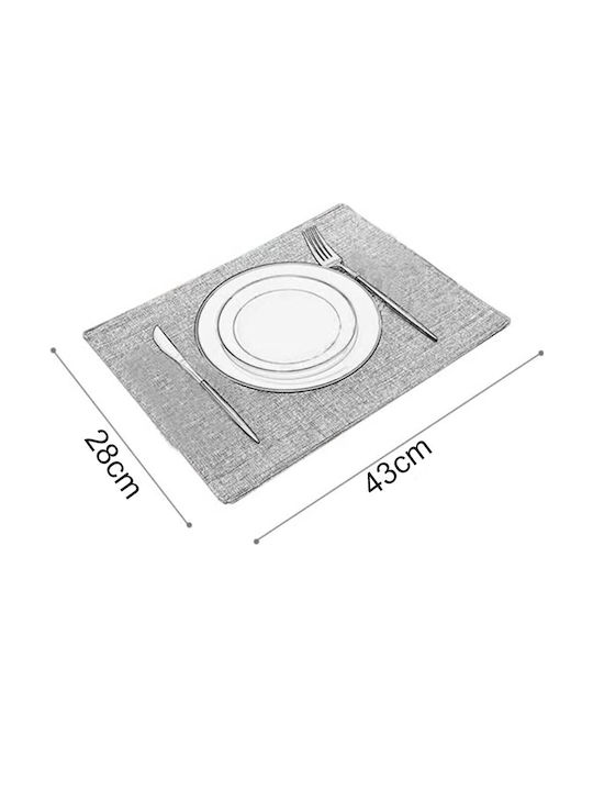 Seturi de masă Support Plate Servire Mese Pufoare Plăcere Design de Toamnă 6 Bucăți