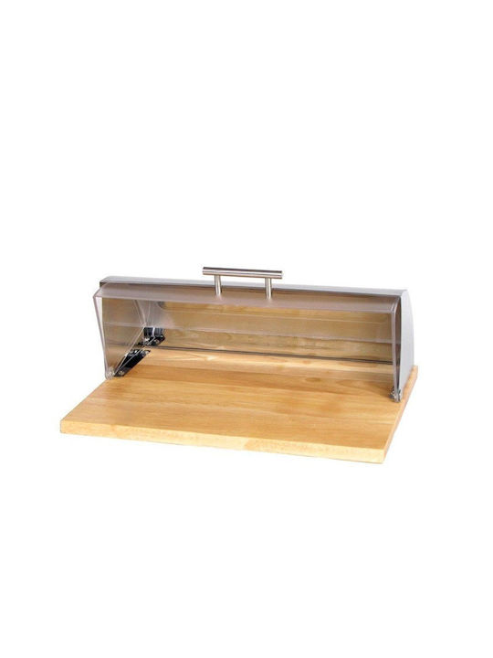 KING Hoff Ψωμιέρα από Bamboo Γκρι 38x28.5x15cm
