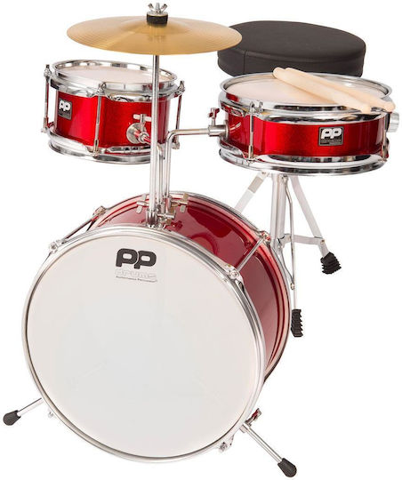 Performance Percussion Percussion PP-101RD Schlagzeug-Set