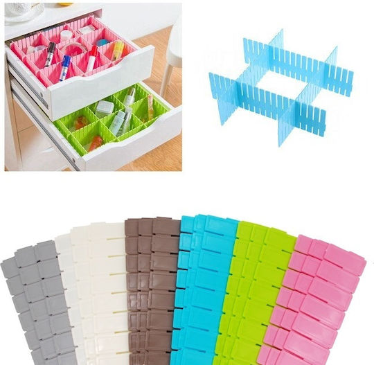 Drawer Organizer for Underwear / Socks in Pink Color 43.8cm 2pcs