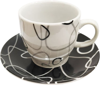 Bohemia House Coffee Cup Set 6 Pieces