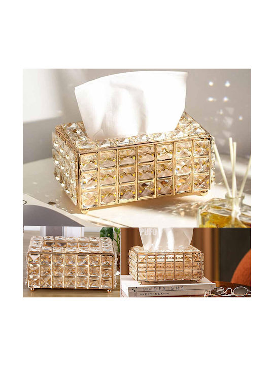 Serviettenhalter Gold 20x12cm
