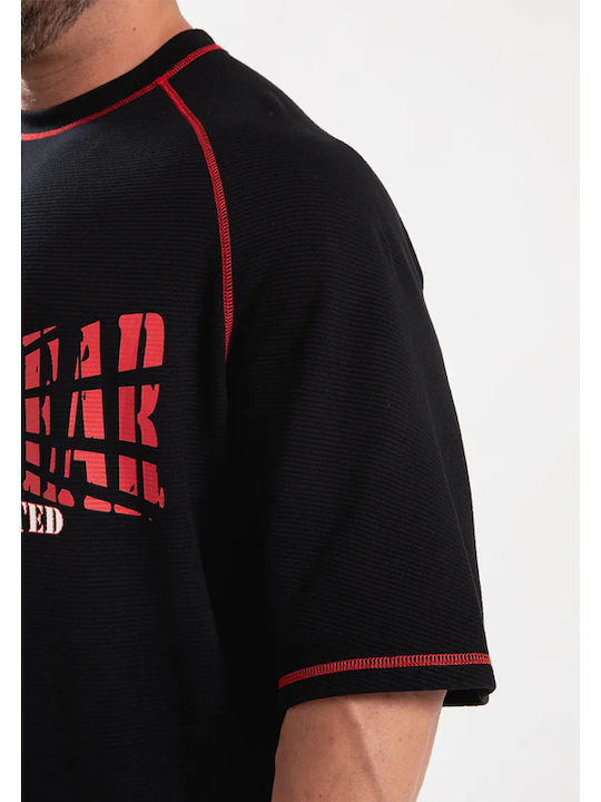 T-shirt Black, Red