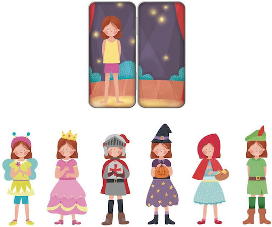 Apli Kids Μαγνητικό Παιχνίδι Κατασκευών Theater για Παιδιά 3+ Ετών AP-19710