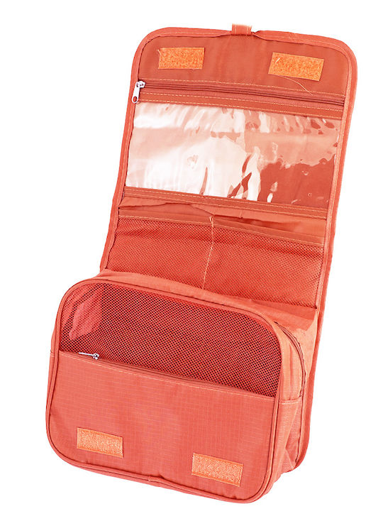 TnS Toiletry Bag in Orange color