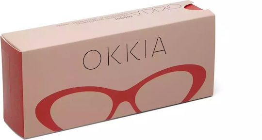 Okkia Lina Γυναικεία Γυαλιά Πρεσβυωπίας +2.50 σε Κόκκινο χρώμα