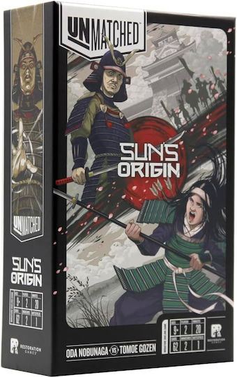 Επιτραπέζιο Παιχνίδι Unmatched: Sun's Origin για 2 Παίκτες 9+ Ετών (EN) Restoration Games