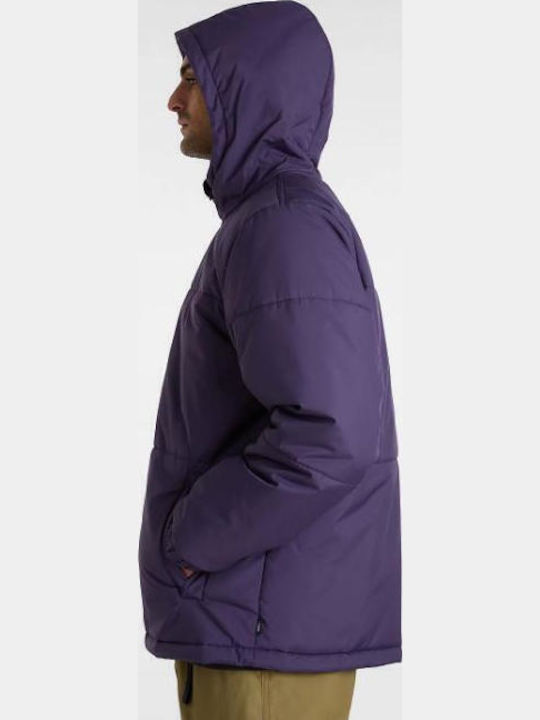 Μπουφάν Puffer Αδιάβροχο Purple