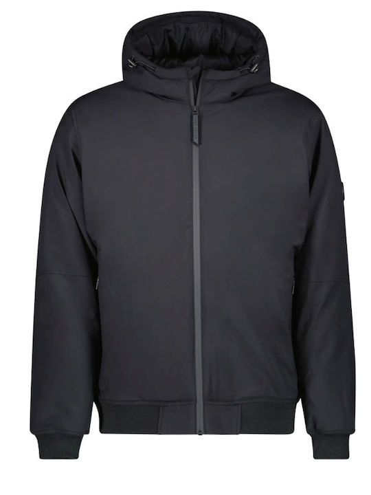 Jacke Wasserdicht Black