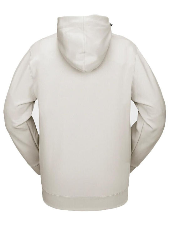 Hydro Riding Sweatshirt Fleece with Hood Stone