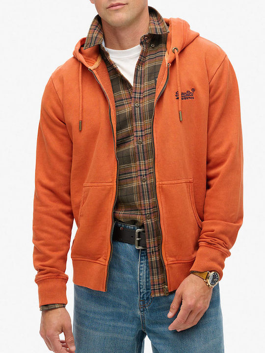 Superdry D2 Ovin Orange with Hood