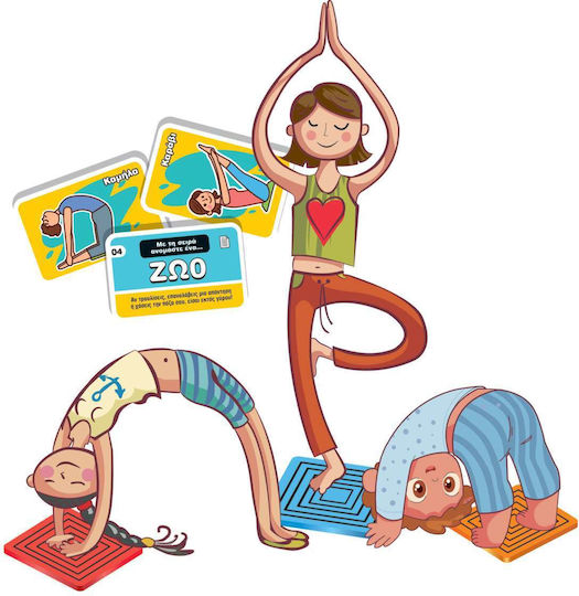 Board Game Μάστερ Γιόγκα for 2-4 Players 4+ Years Old Lisciani Giochi