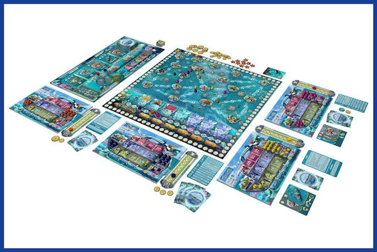 Board Game Reef Project for 1-4 Players 14+ Years Old (EN) Board & Dice
