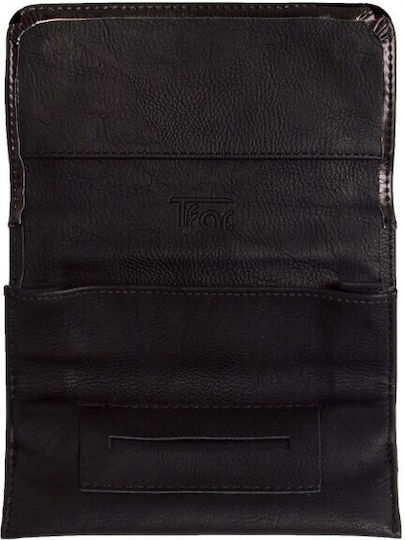 Tfar Lederne Tabaktasche Gray mit magnetischem Verschluss Chill 2