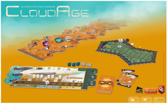 Board Game Cloud Age for 1-4 Players 10+ Years Old (EN) Dlp Games