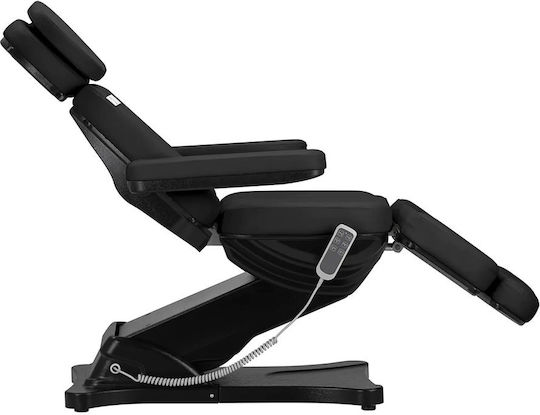 Activeshop Καρέκλα Αισθητικής Μαύρη με Ρυθμιζόμενο Ύψος και Ηλεκτρική Ανύψωση Sillon Classic