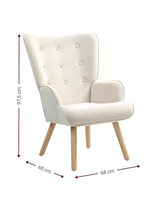 Burnaby Armchair Gray 68x68x97.5cm