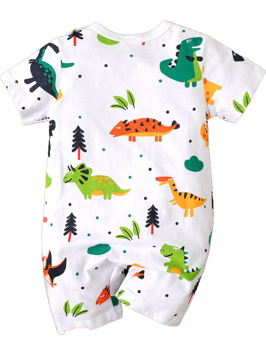 TakTakBaby Body pentru Bebeluși Mâneca scurta Alb