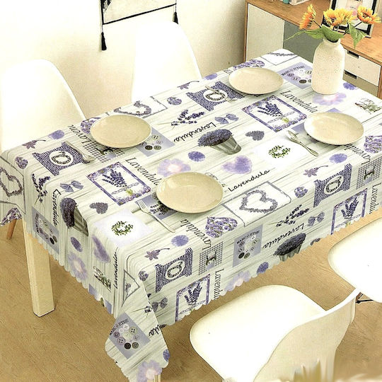Τραπεζομάντηλο Purple Lavender 140x200εκ.