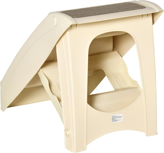 Pawhut Ramp Car for Dog Beige
