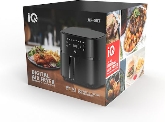 IQ AF-007 Air Fryer 5.7lt Black