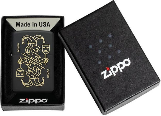 Zippo Winddichter Feuerzeug Flamme in Bronze Farbe