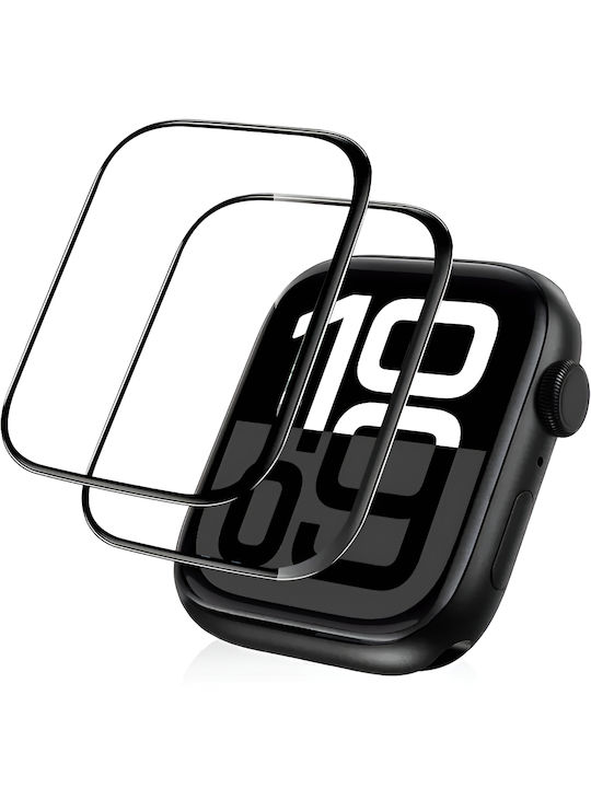 2x Hybrid Glass Erbord Apple Watch 10 42mm