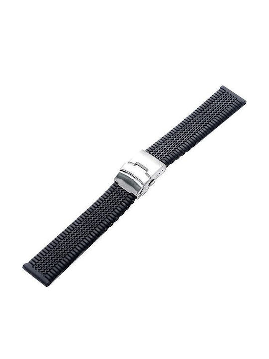 Rubber Strap Black 24mm Rubber Strap Black 24mm