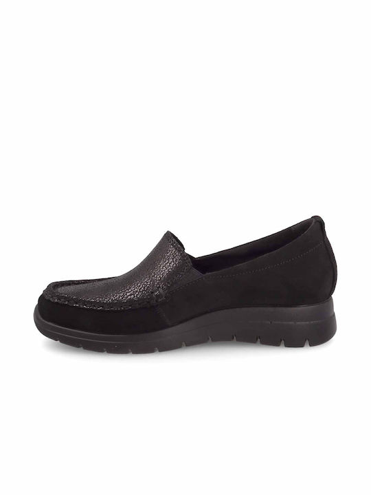 Damen Mokassins in Schwarz Farbe